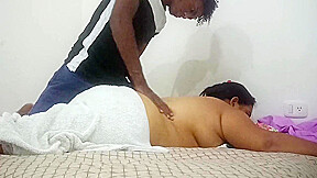 Patient Gets Horny And Ends Up Making The Masseuse Fuck Her