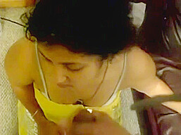 Sexy Bengaluru Auntie Gets Cum All Over Her Body