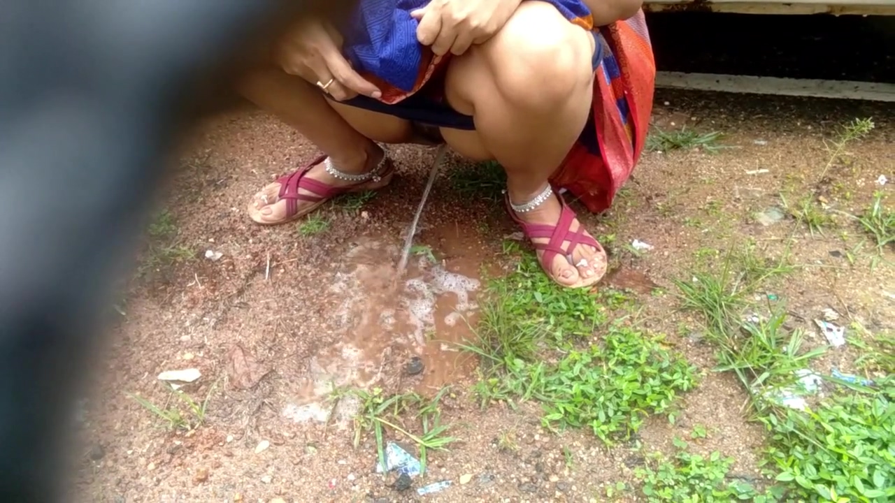 Thumbnail of Desi Indian Aunt Outdoor Public Pissing Video Compilation